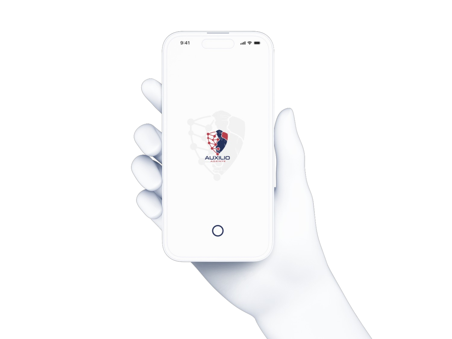 Auxilio app splash screen